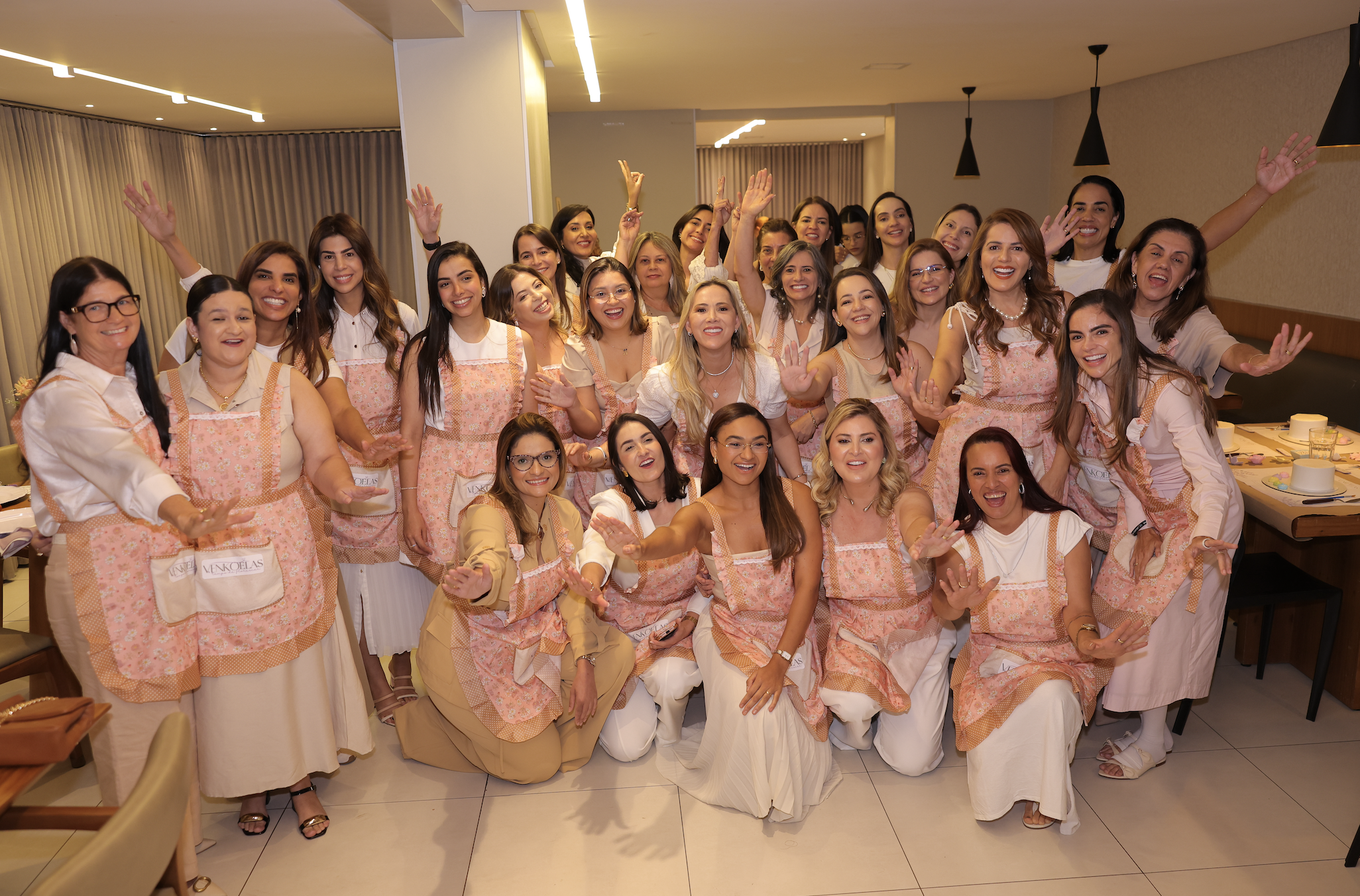 Grupo de mulheres em evento Venko Elas